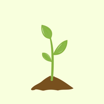 Free Sprout Plant Clipart Template to Edit Online