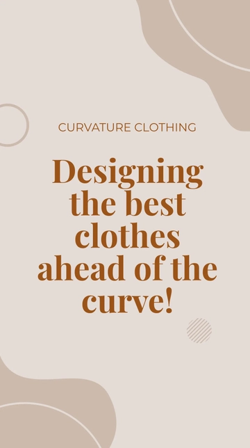 Free Clothing Instagram Story Ad Template to Edit Online