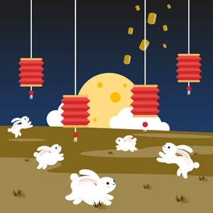 Mid Autumn Festival Vector