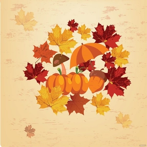 Retro Fall Vector