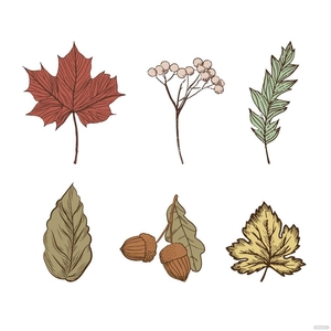 Vintage Fall/Autumn Vector