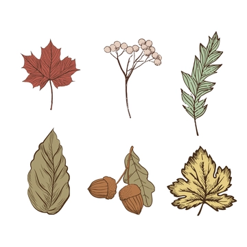 Free Vintage Fall/Autumn Clipart Template to Edit Online