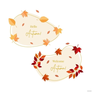 Elegant Autumn Vector
