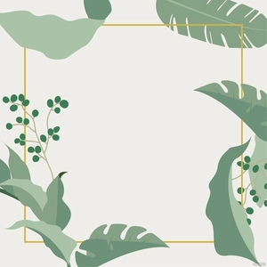 Plant Border Vector