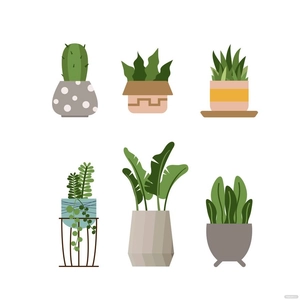 Potted Plant Vector