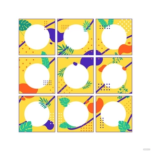 Instagram Grid Vector