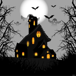 Haunted House Vector