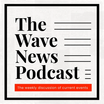 Free Typography News And Politics Podcast Cover Template to Edit Online