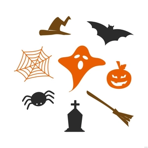 Halloween Shapes Vector