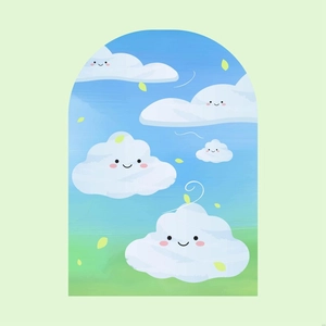 Watercolor Cloud Illustration