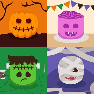 Halloween Head Vector