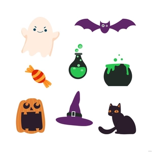 Cute Halloween Vector
