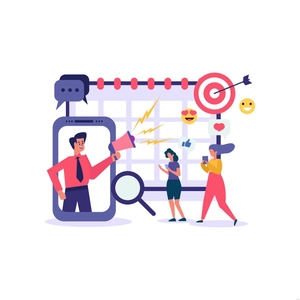 Social Strategy Illustration