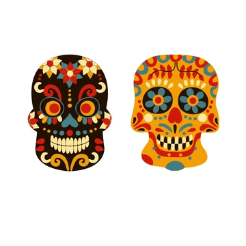Free Sugar Skull Clipart Template to Edit Online