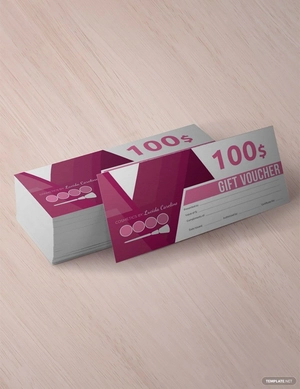 Business Gift Voucher Template