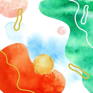 Abstract Watercolor Illustration