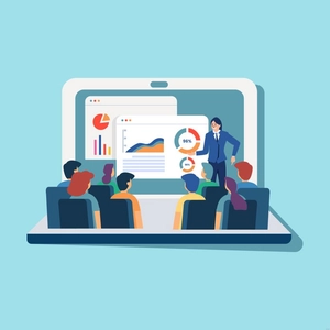 Marketing Conference Illustration