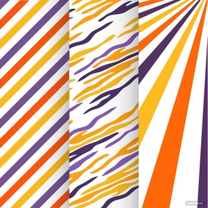 Halloween Stripes Vector