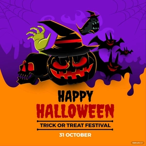 Halloween Invitation Vector