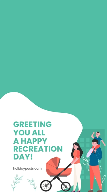 Free Recreation Day Snapchat Geofilter Template to Edit Online