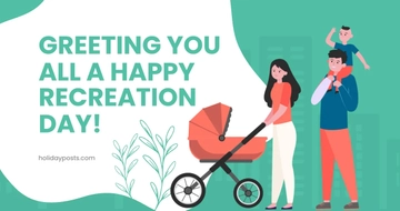 Free Recreation Day Facebook Post Template to Edit Online