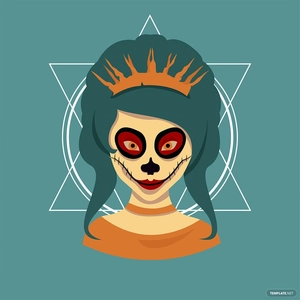 Halloween Queen Vector