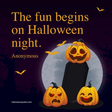Free Halloween Quote Linkedin Post Template to Edit Online