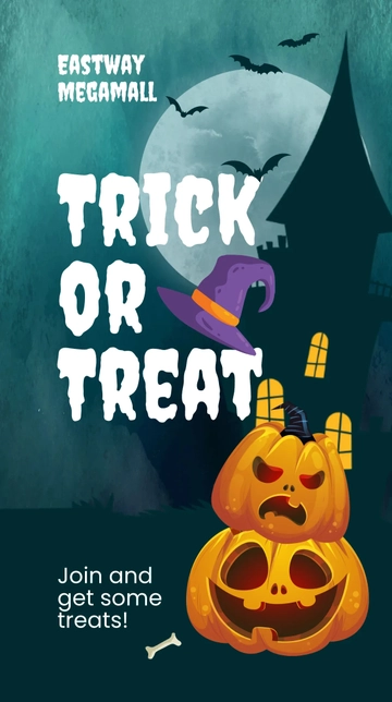 Free Halloween Trick Or Treat Whatsapp Post Template to Edit Online Free Halloween Trick Or Treat Whatsapp Post Template to Edit Online