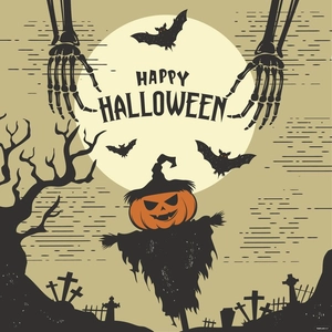 Vintage Halloween Vector