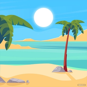 Summer Good Morning Vector
