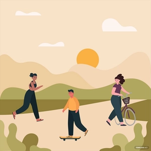 Good Morning Weekend Vector