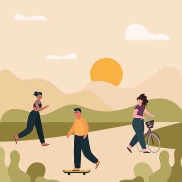 Free Good Morning Weekend Clipart Template to Edit Online