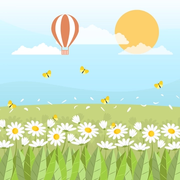 Free Spring Morning Clipart Template to Edit Online