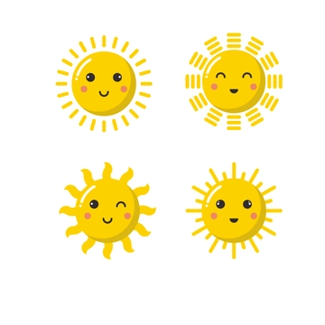 Free Morning Sun Clipart Template to Edit Online