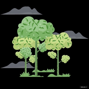 Green Tree Vector