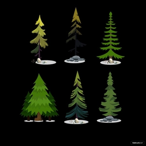 Pine Tree Vector