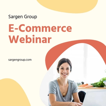 Free Webinar Promotion Instagram Post Template to Edit Online