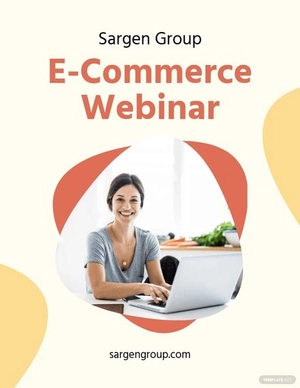 Webinar Promotion Flyer Template