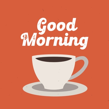 Free Vintage Good Morning Vector Template to Edit Online