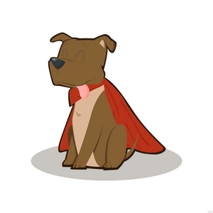 Dog Mascot Vector
