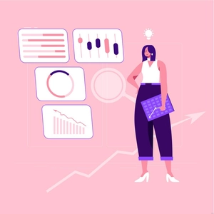 Business Performance Illustration