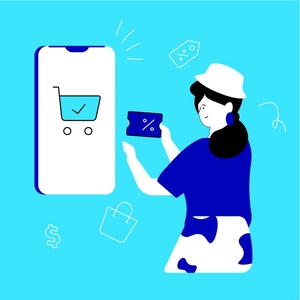 Online Business Illustration