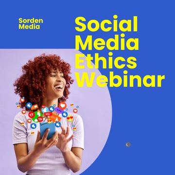 Free Creative Webinar Instagram Post Template to Edit Online