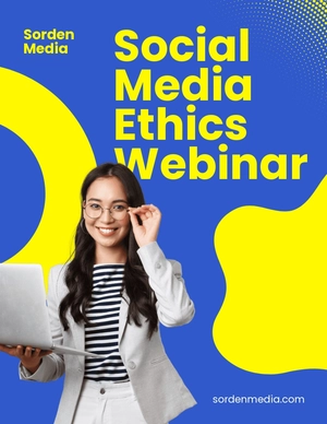 Creative Webinar Flyer Template