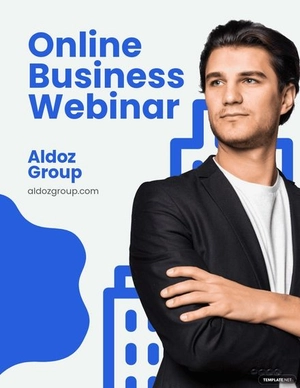 Business Webinar Flyer Template
