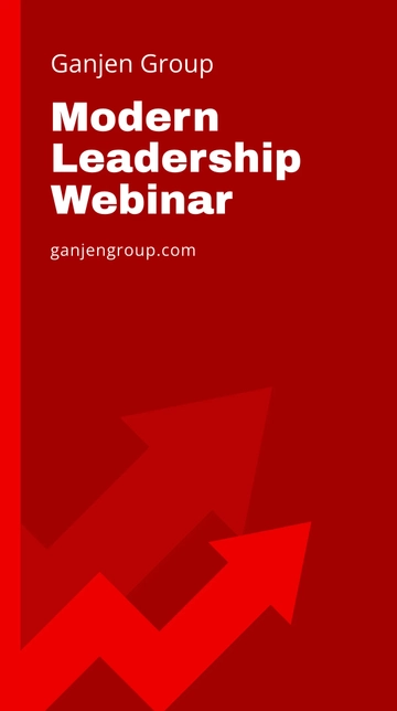 Free Leadership Webinar Snapchat Geofilter Template to Edit Online