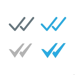 Whatsapp Double Check Vector