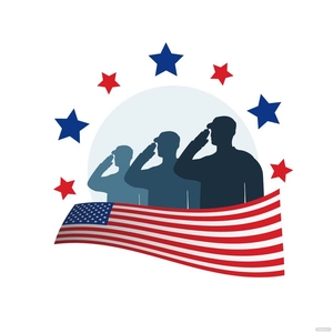 USA Flag Patriotic Vector