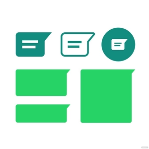 WhatsApp Message Vector