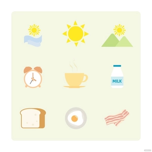 Good Morning Symbol Vector